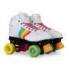 Rookie Rollerskates Forever Rainbow White/Multi